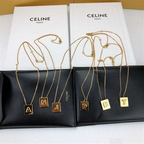 celine alphabet replica|Replica Celine Alphabet Necklace .